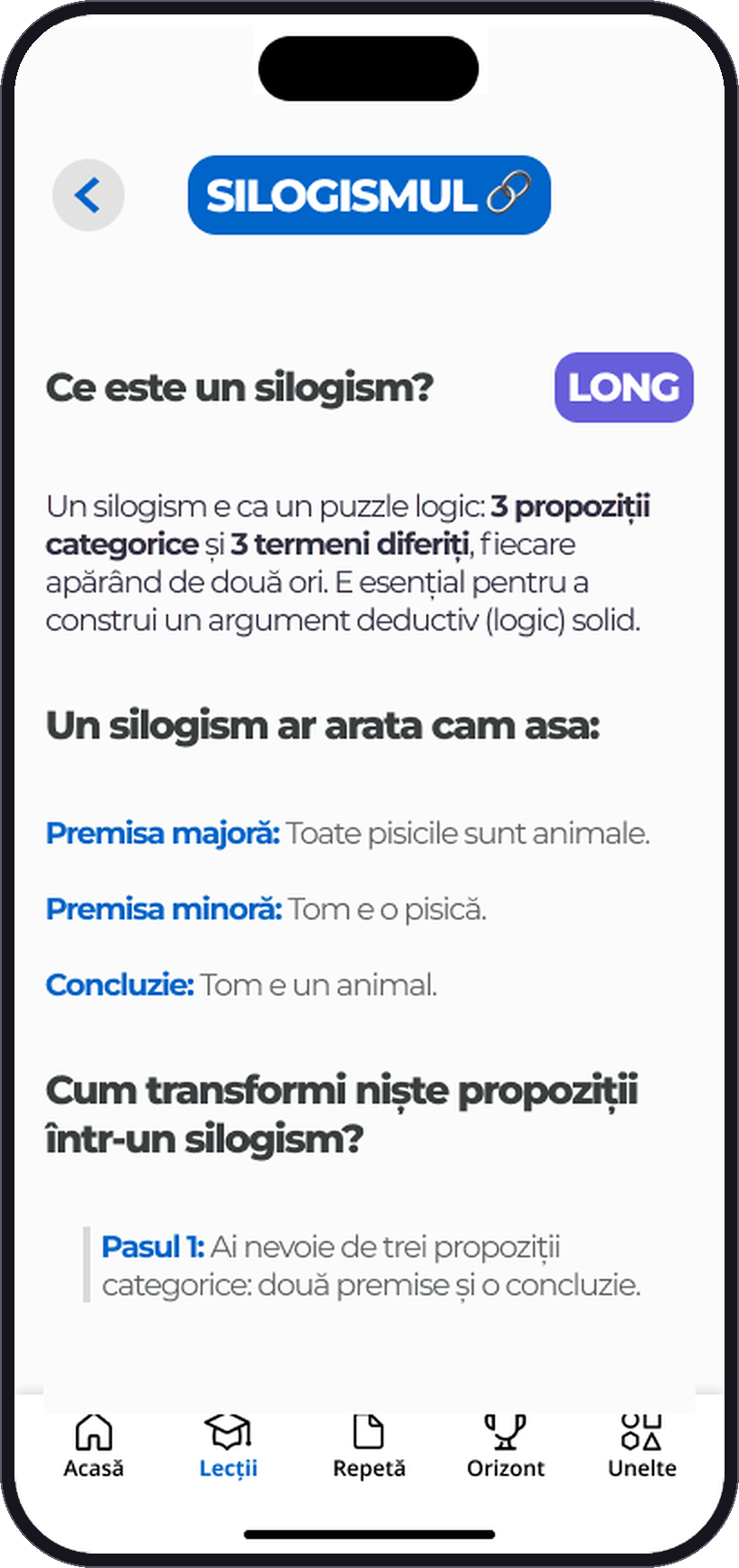 O lecție din BacUp